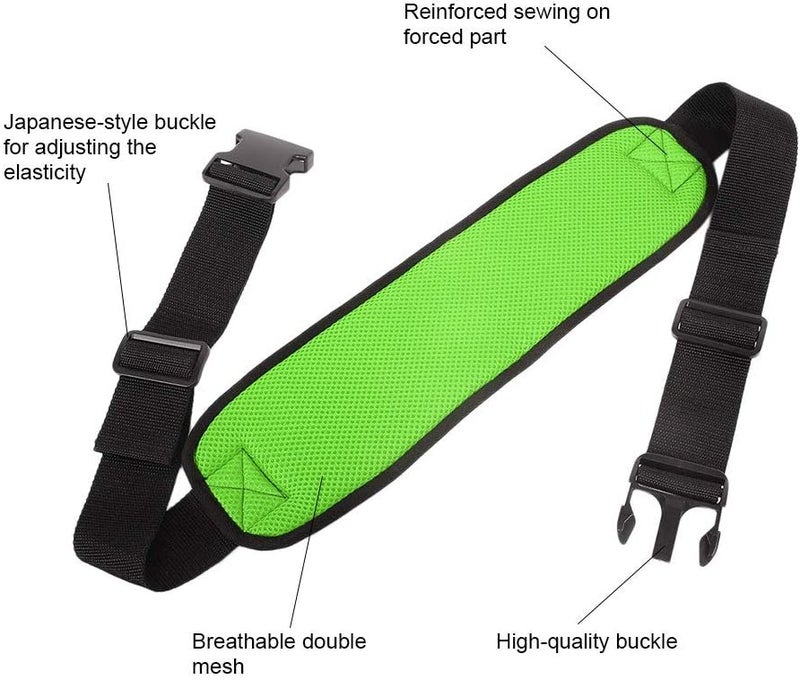woobles Wheelchair Belt, Breathable Safety Fixed Belt Constrained Bands with Adjustable Straps Patients Cares Safety Harness Chair Waist Lap Strap for Elderly(6#) - Image 3